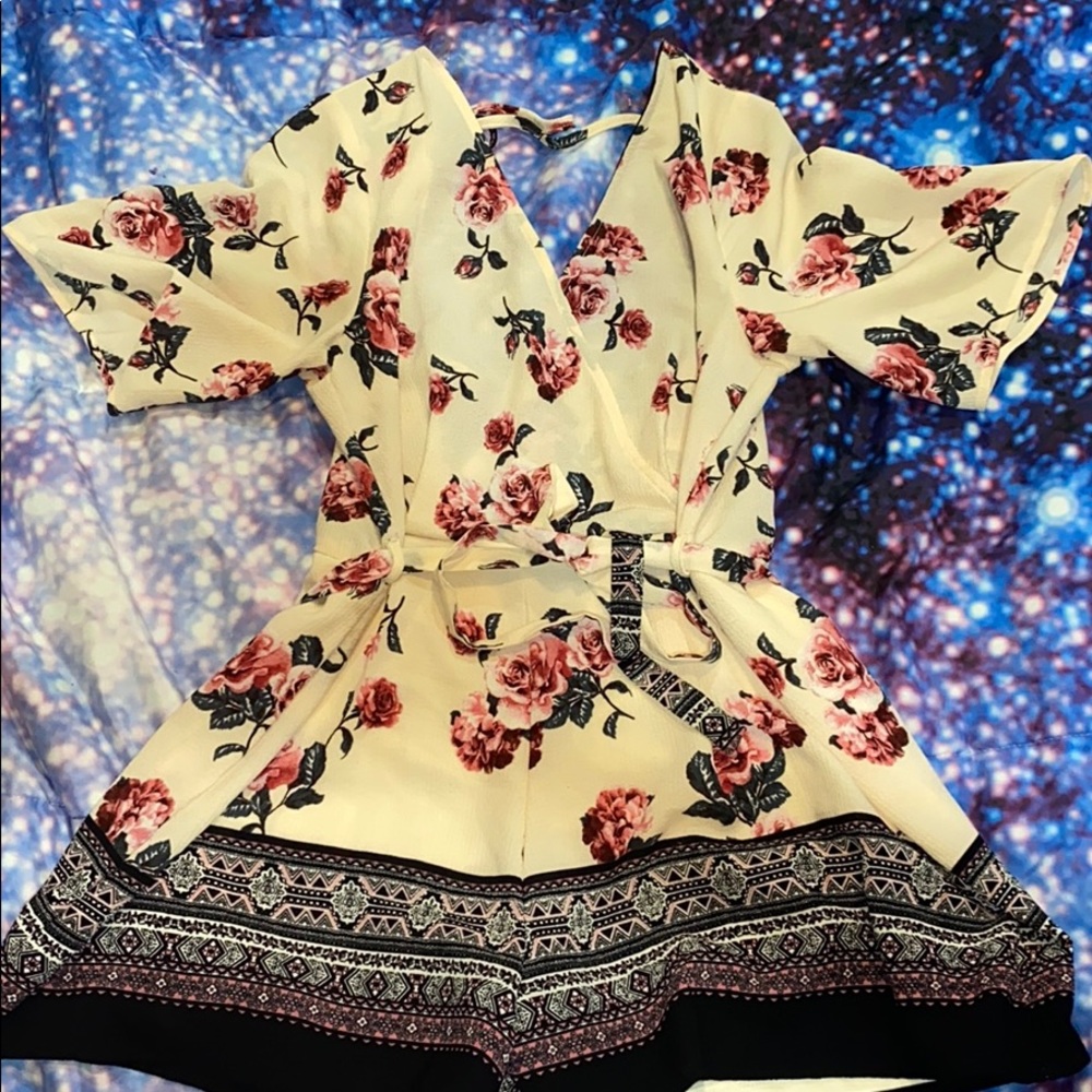 Floral Romper